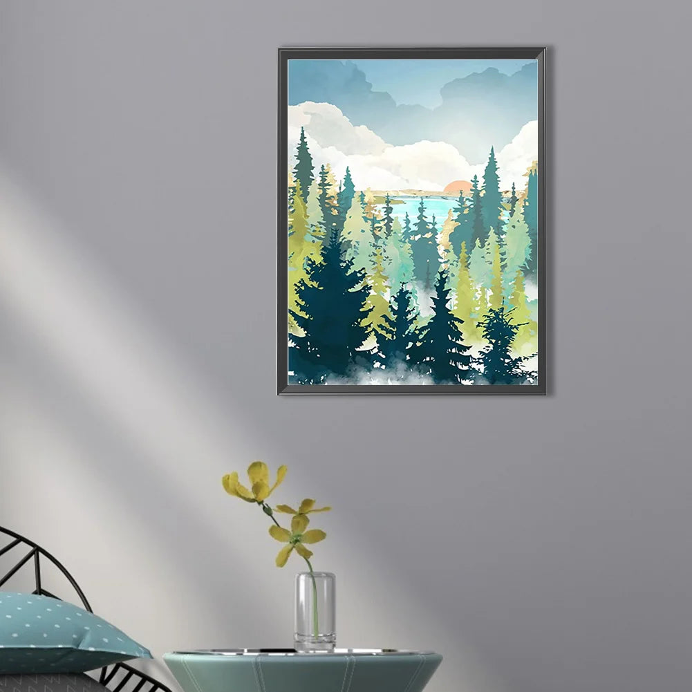 5D DIY Diamond Painting - Full Round / Square - Abstract View D