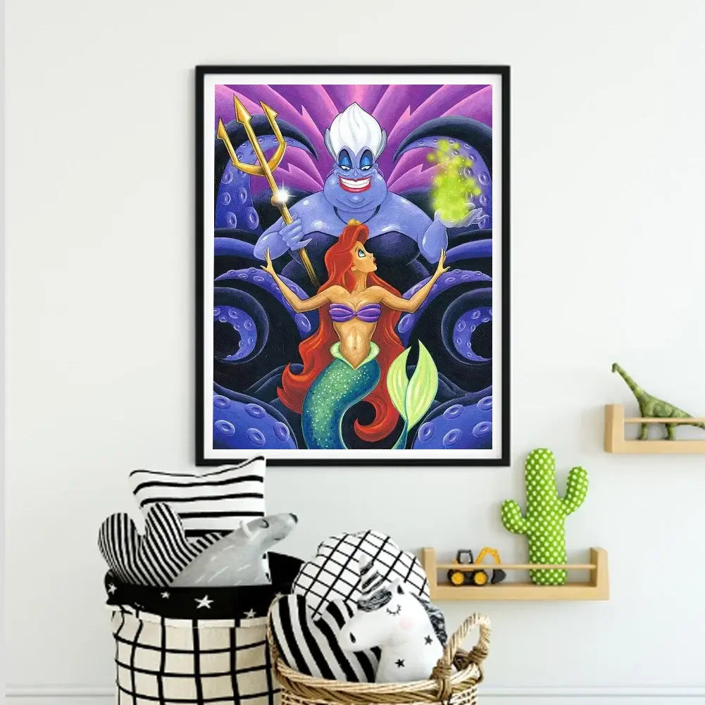 Ariel Mermaid 5D DIY Diamond Painting