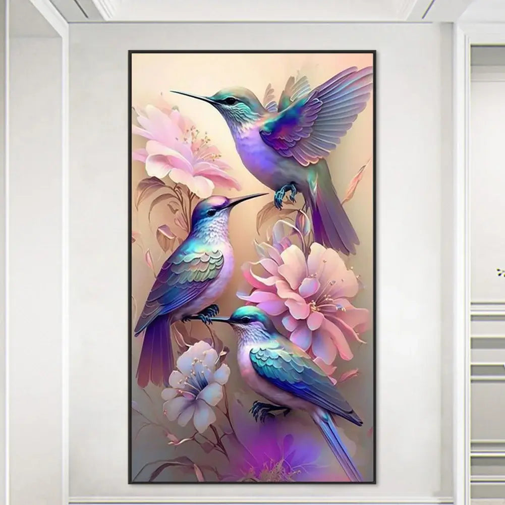 Birds & Flowers Diamond Painting