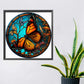 5d Butterfly Stained Glass Diamond Painting
