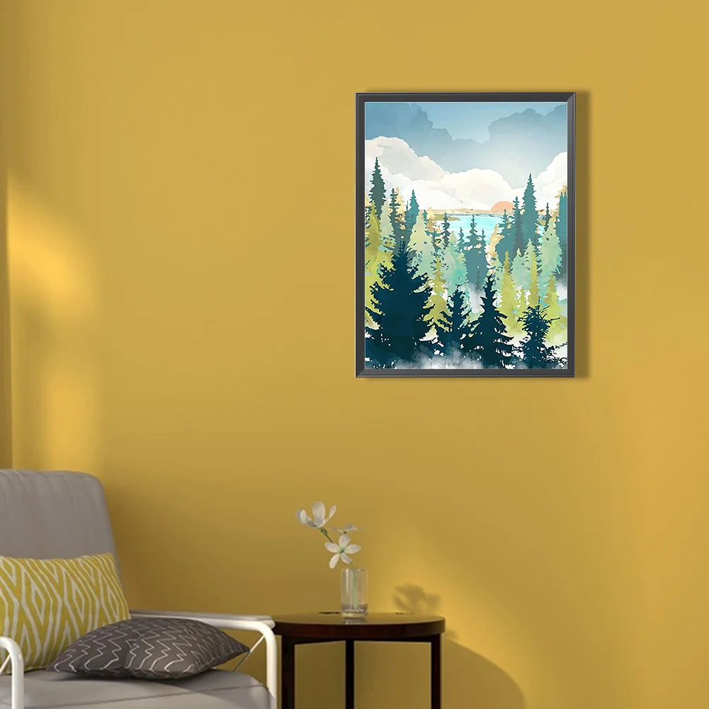 5D DIY Diamond Painting - Full Round / Square - Abstract View D