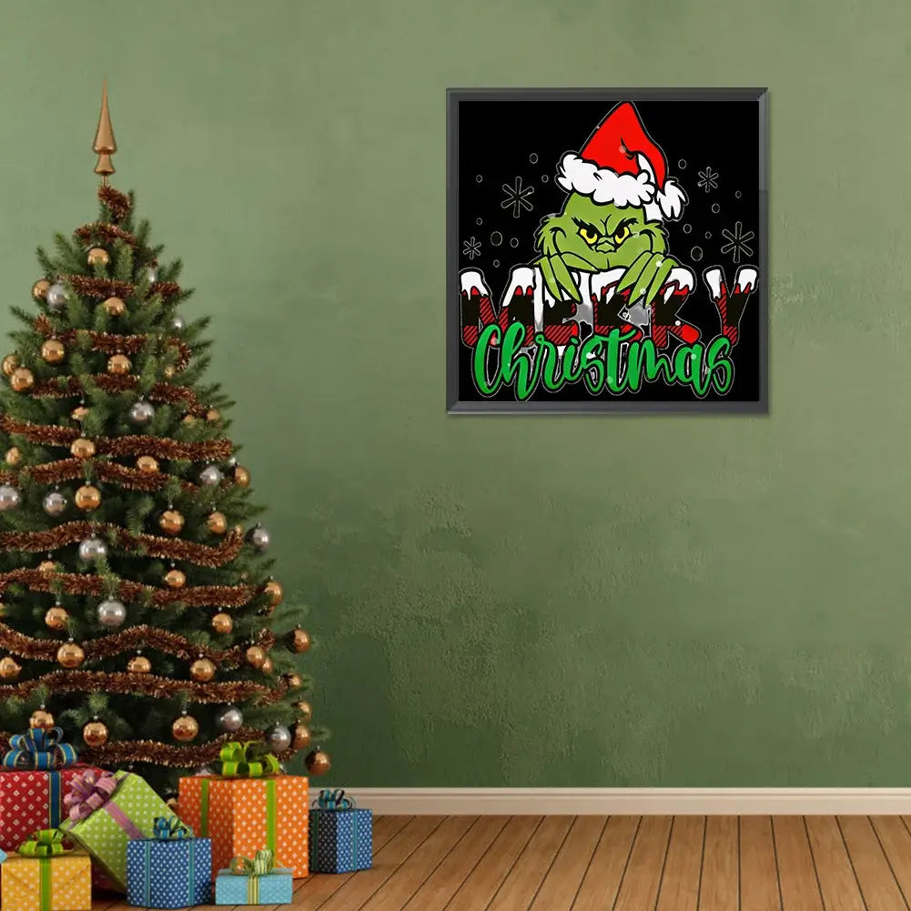 Christmas Grinch 5D DIY Diamond Painting Kit