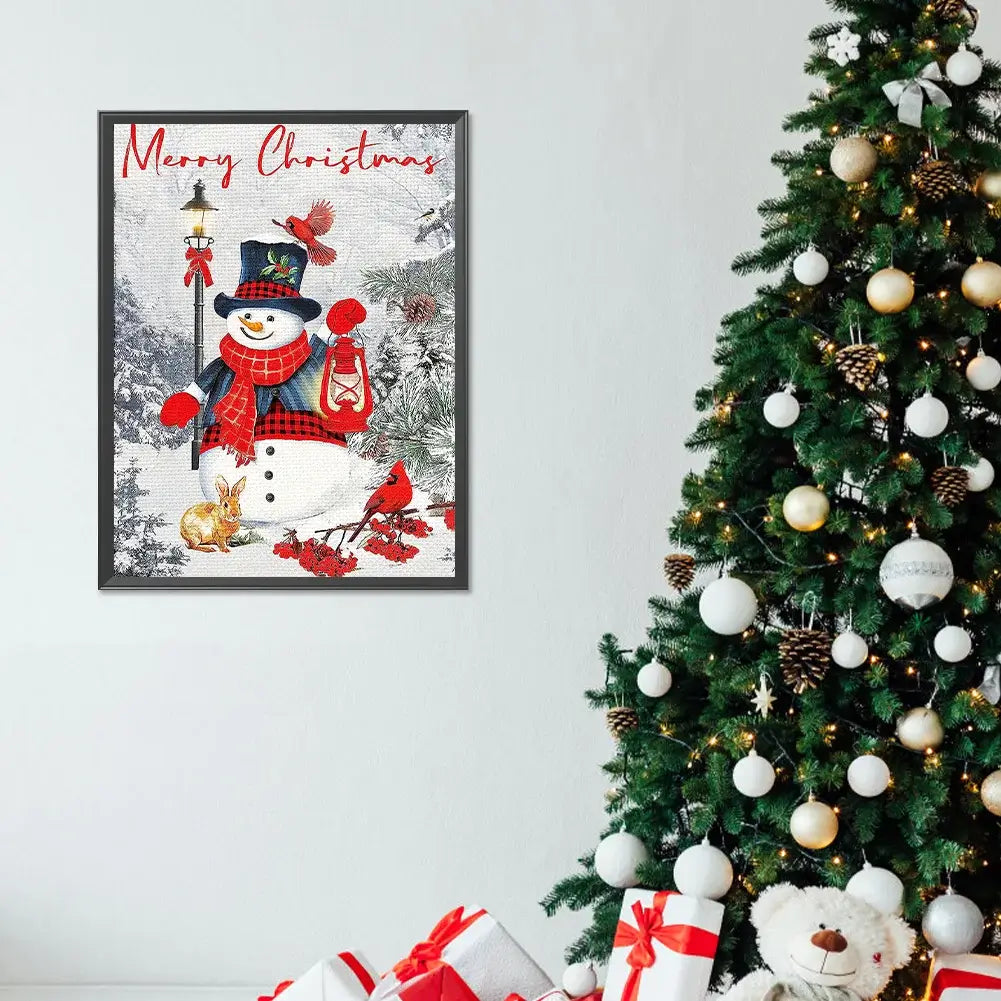 Christmas Day Snowman 5D DIY Diamond Painting