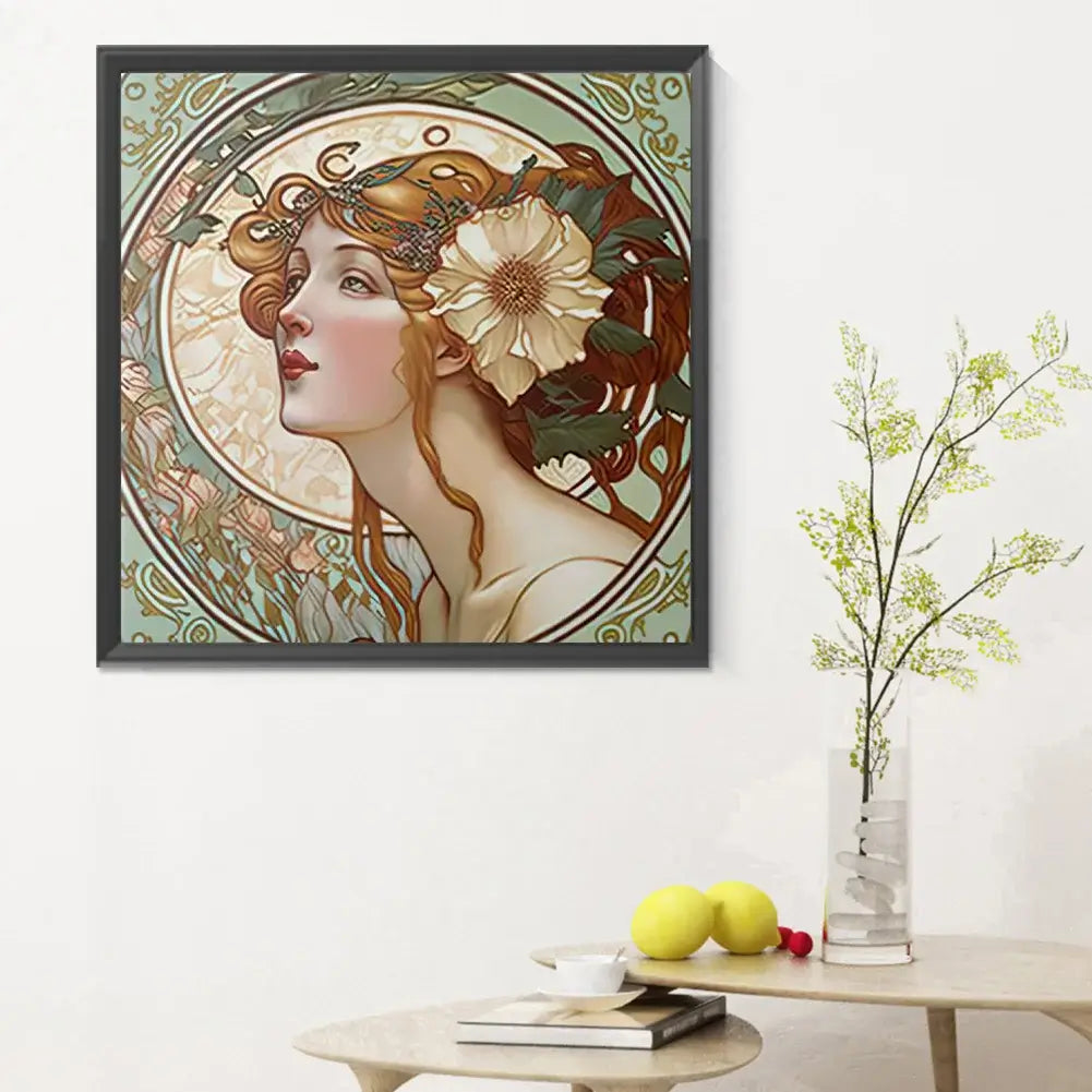 Classical Beauty 5D DIY Full Round / Square Diamond Painting Kit