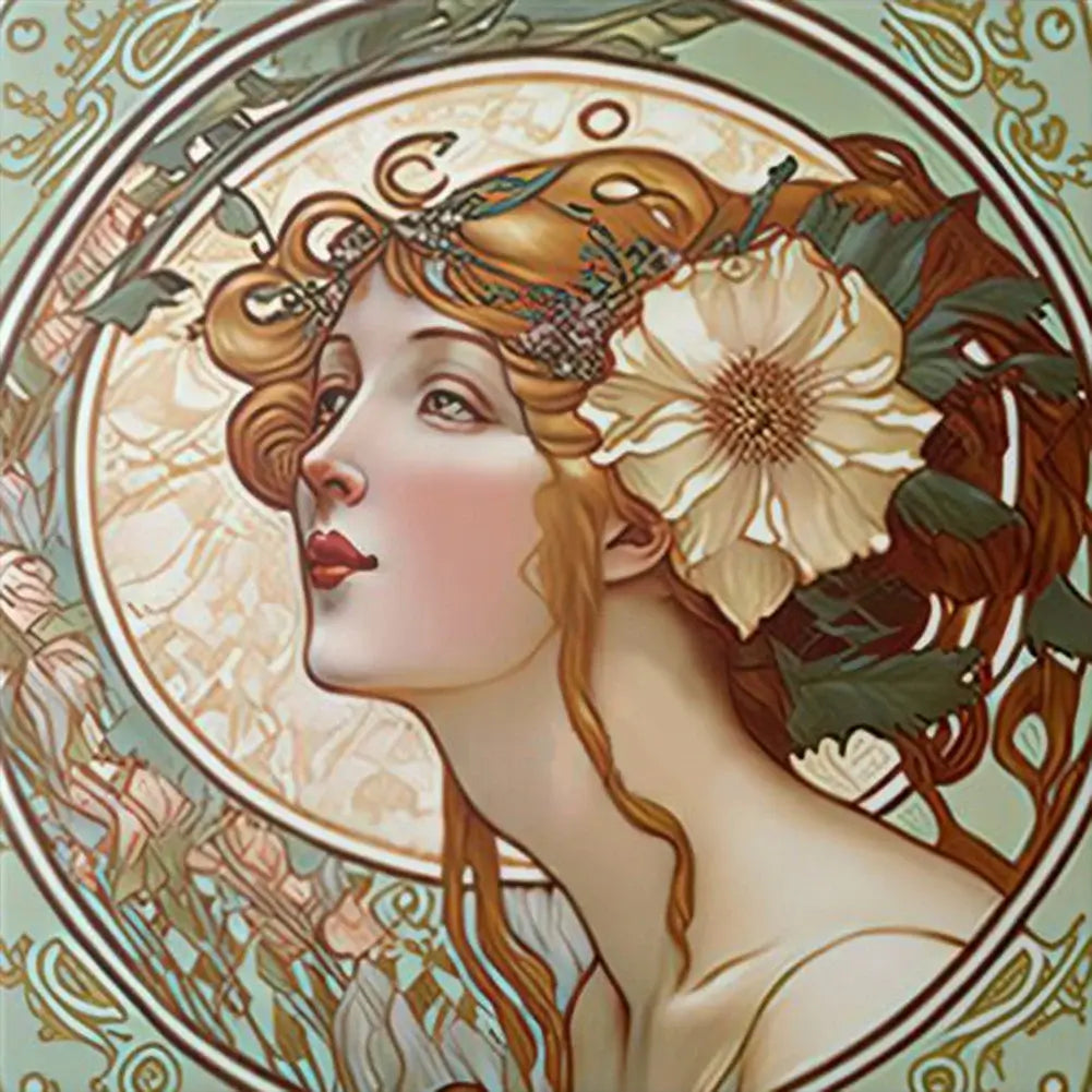 Classical Beauty 5D DIY Full Round / Square Diamond Painting