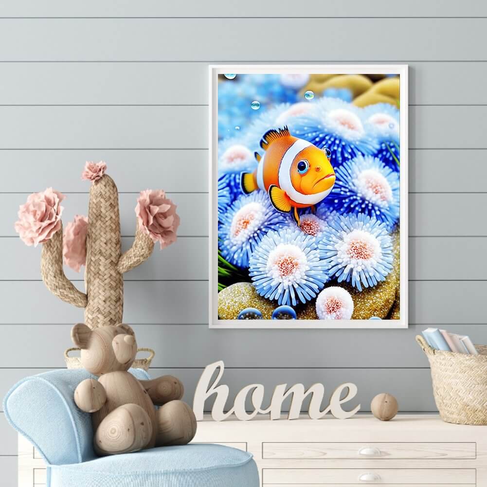 clownfish full drill diamond painting