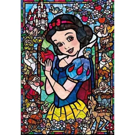 Stained Glass Snow White 5D DIY Diamond Painting