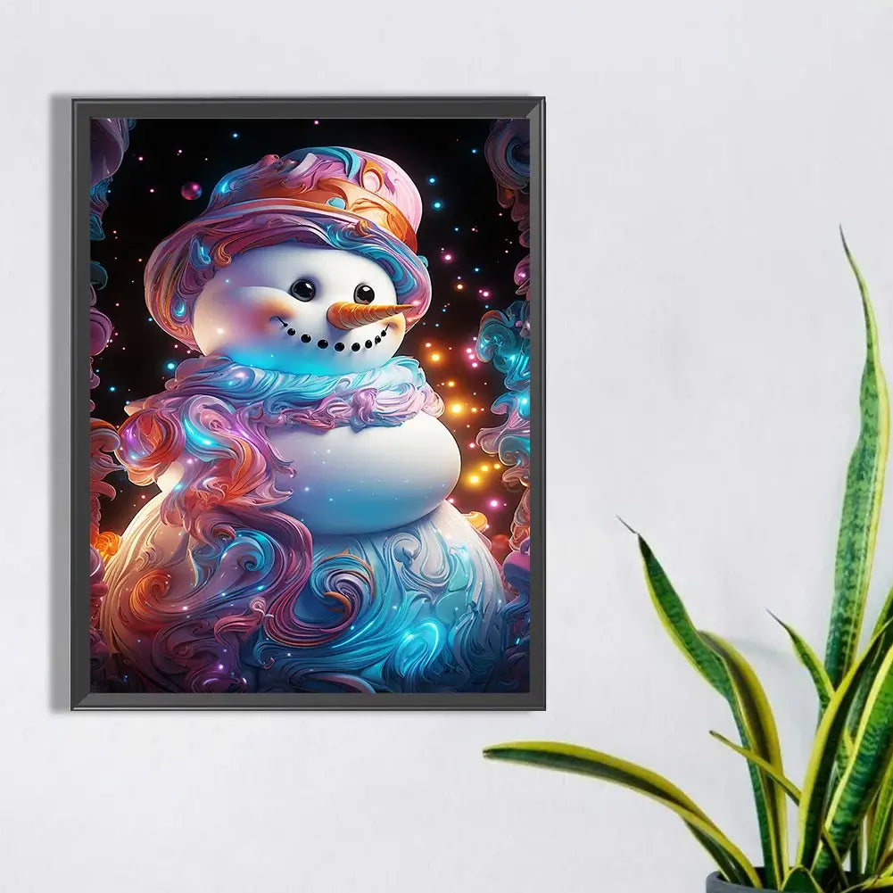 Dream Snowman Diamond Painting Kit