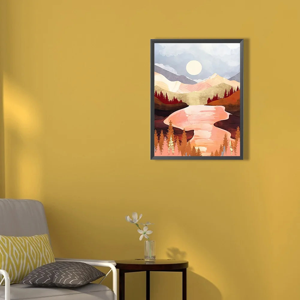 5D DIY Diamond Painting - Full Round / Square - Abstract View C