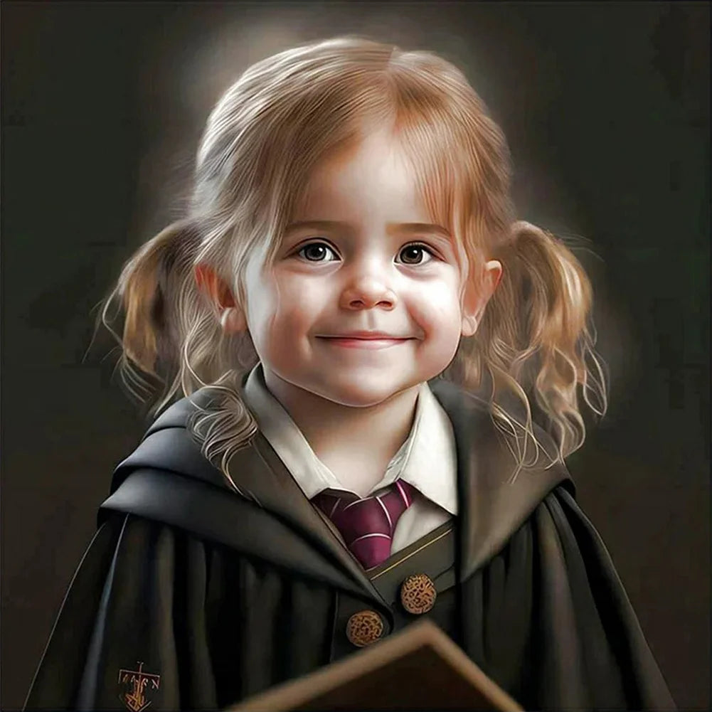 Little Harry Potter Characters Diamond Painting Full Rhinestones Art