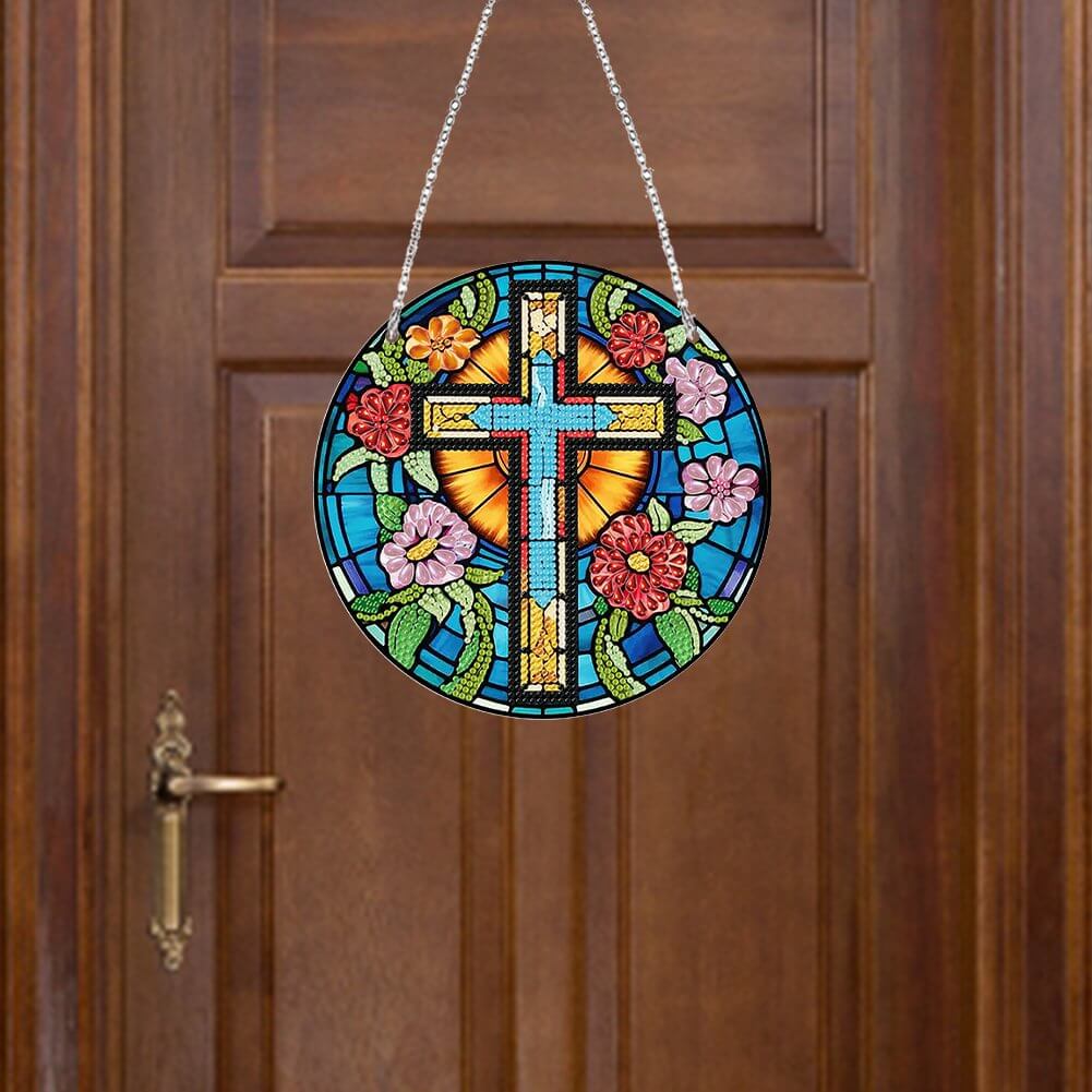 holy cross diy diamond painting hanging ornament KIT