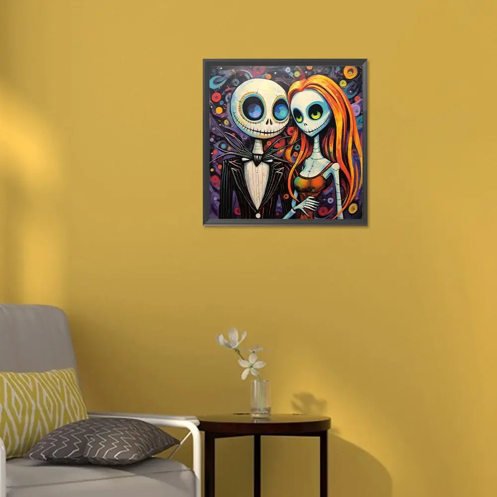 jack and sally diamond painting kit