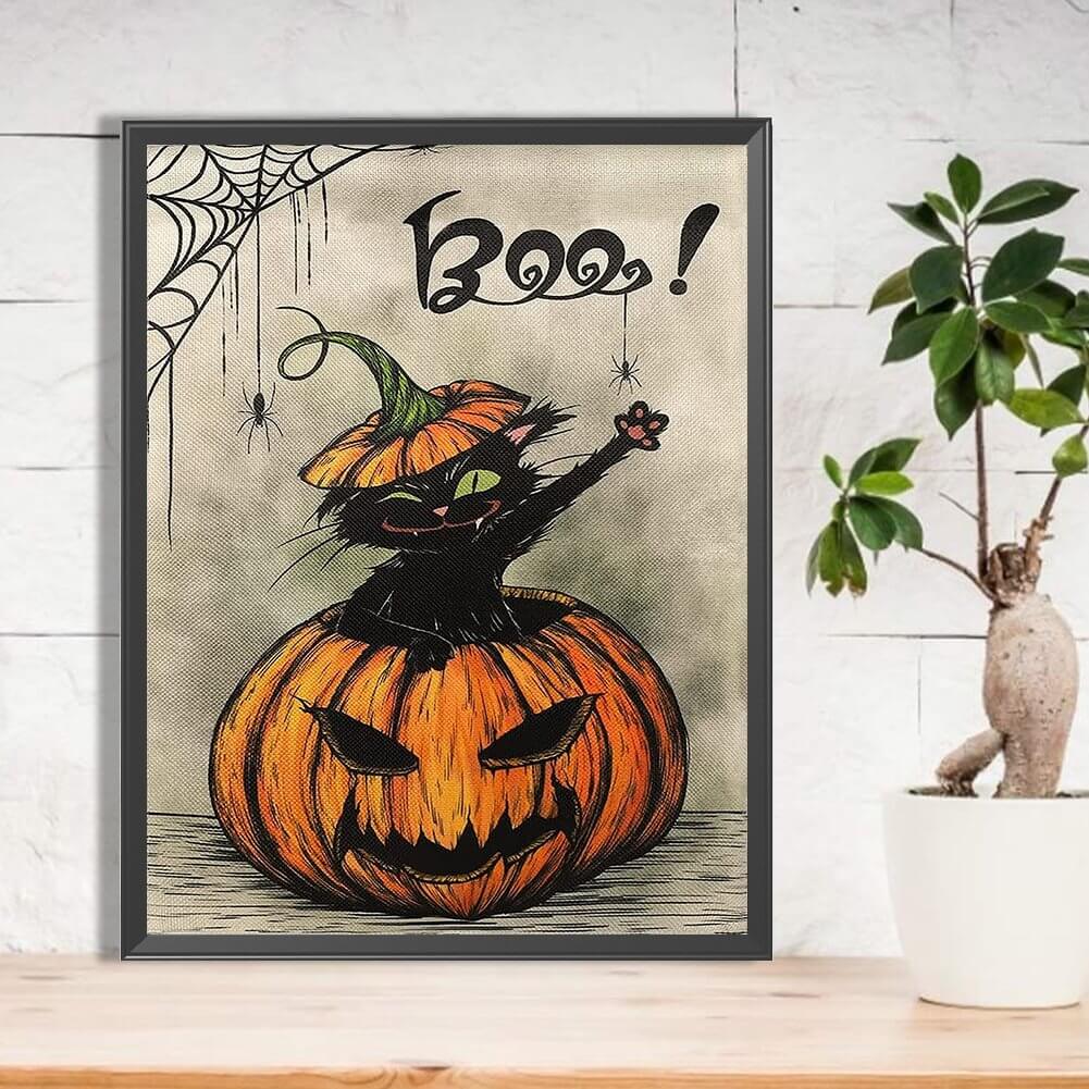 Pumpkin 5D DIY Halloween Diamond painting