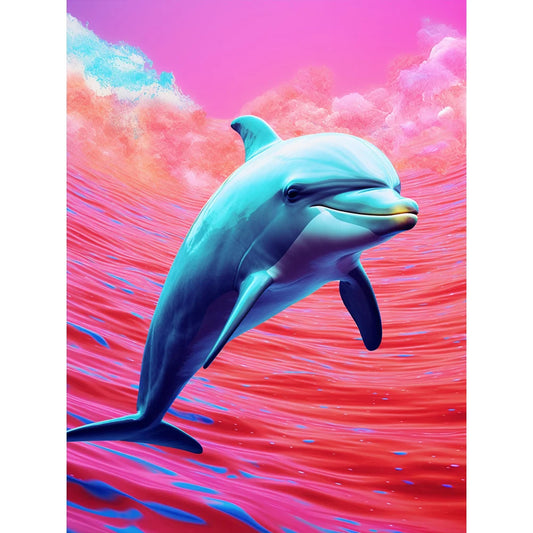 Dolphin & Red Sea Diamond Painting