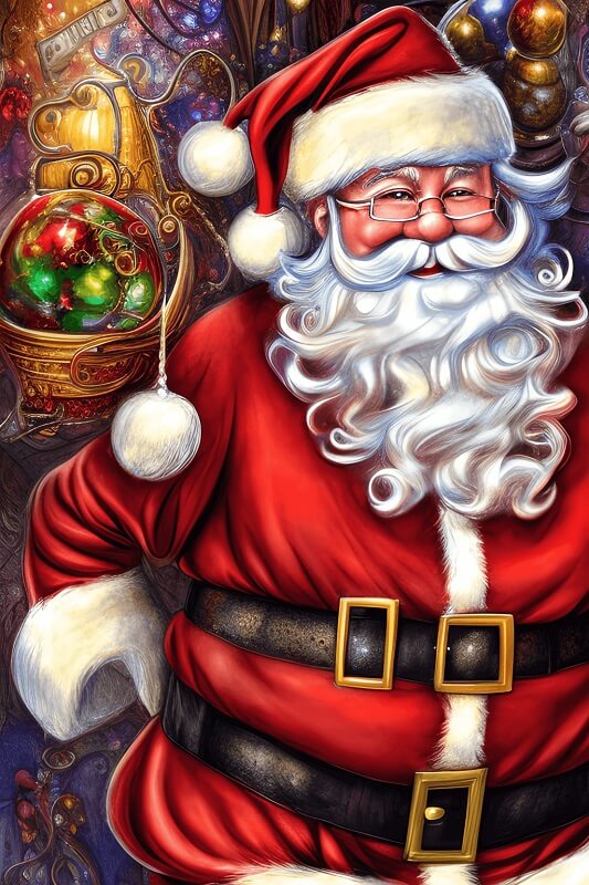 5D DIY Diamond Painting - Full Round / Square - Christmas Santa Claus