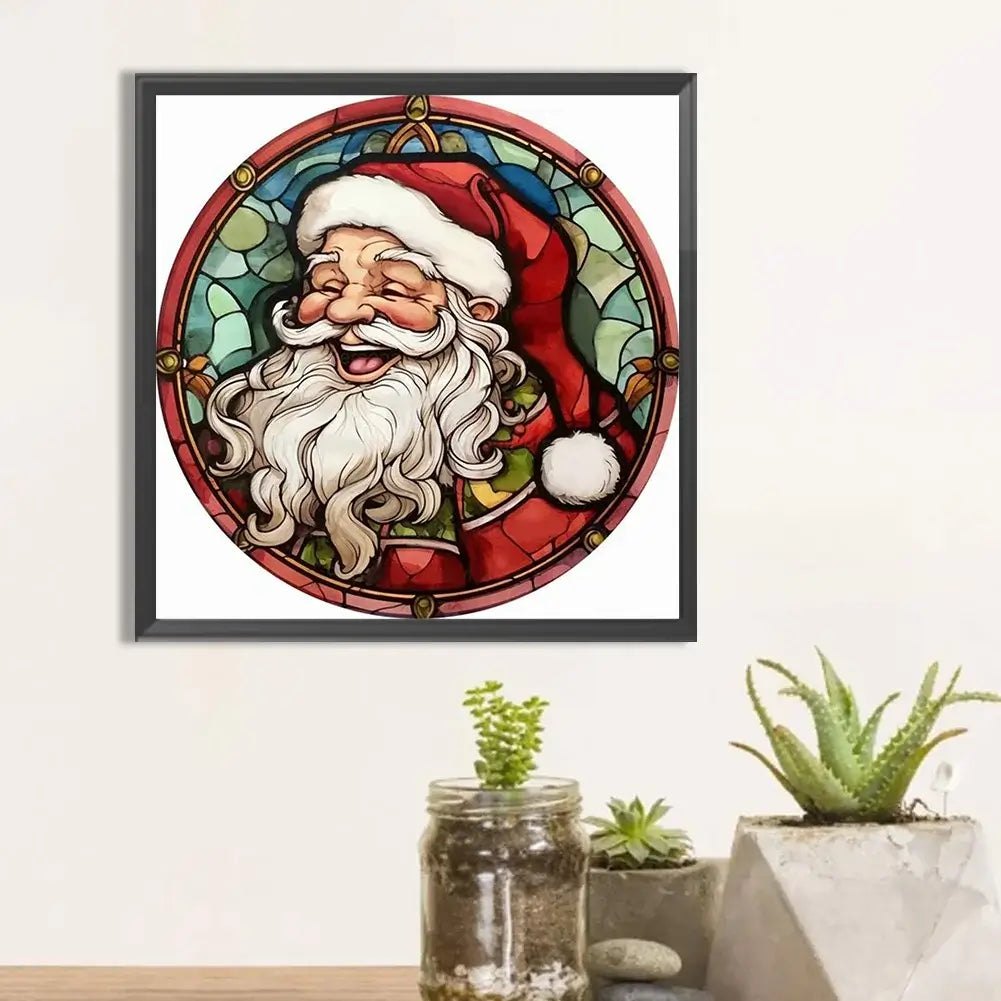 Card Santa Christmas 5D DIY Diamond Painting Kit