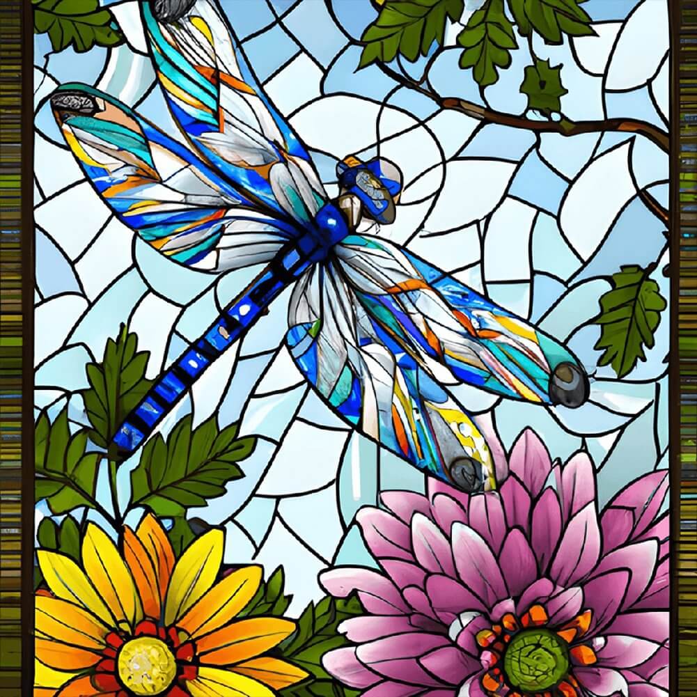 Stained Glass Diamond Painting