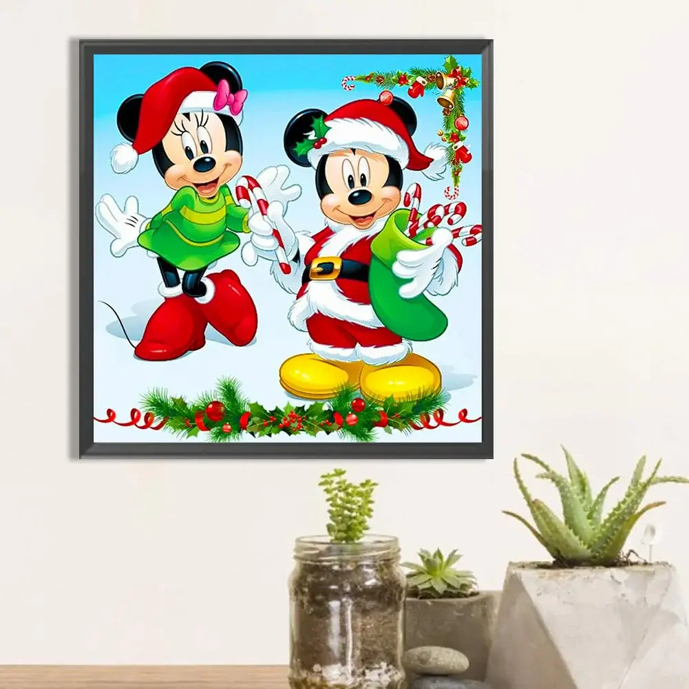 Xmas Mickey Minnie 5D DIY Diamond Painting