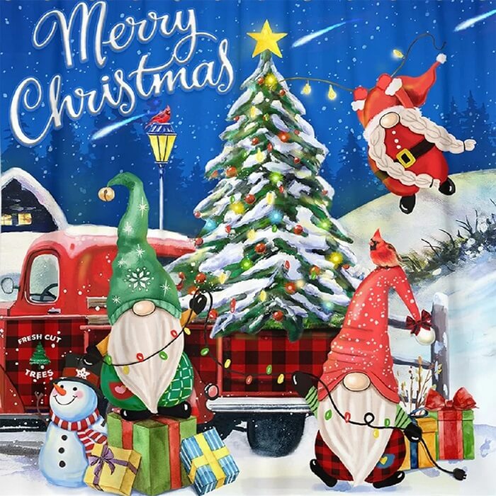 5D Diamond Painting Kit - Full Round / Square - Xmas Snow Day A
