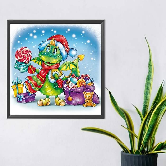 Xmas Snow Day B 5D Diamond Painting Kit