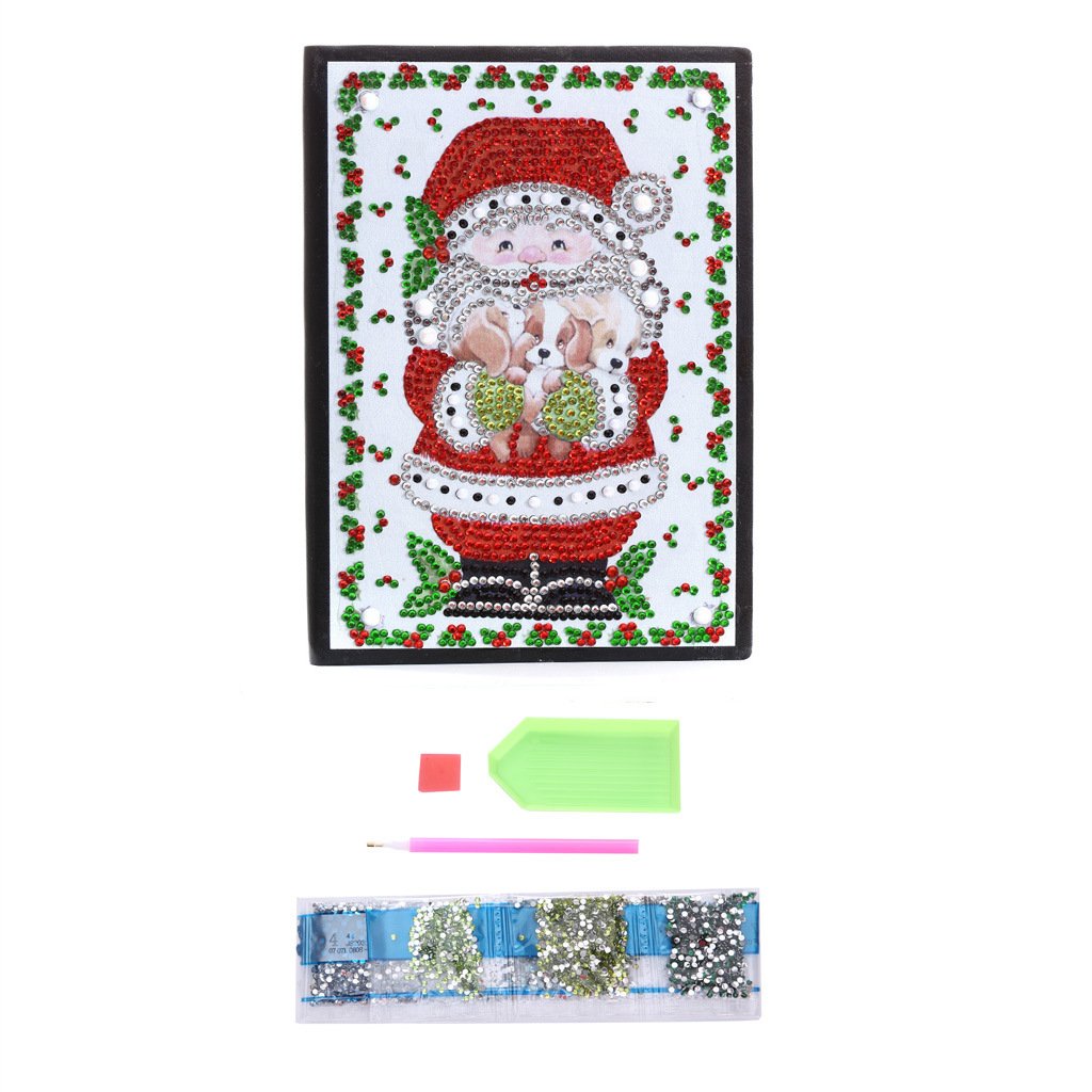 Diamond painting notebook | Santa Claus