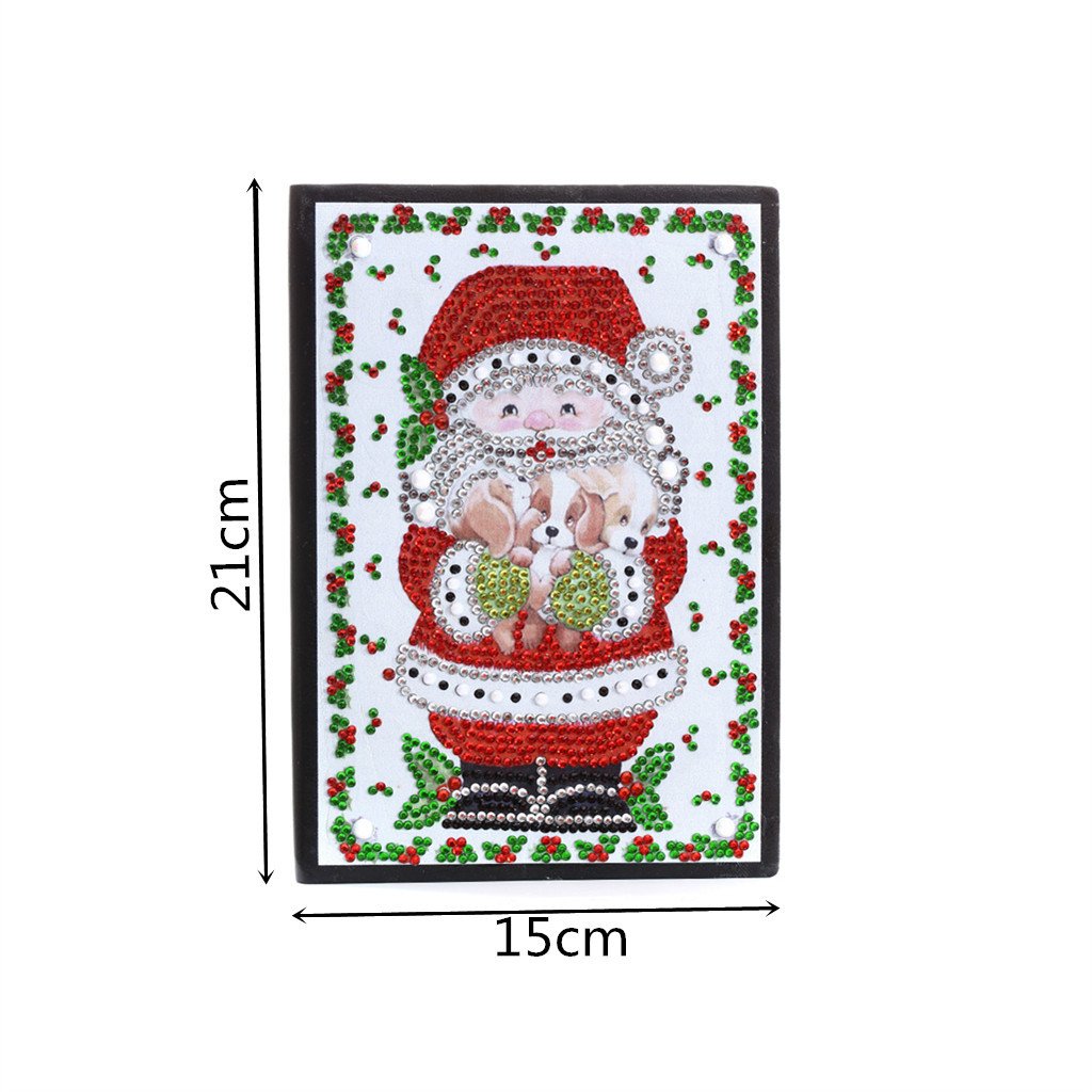 Diamond painting notebook | Santa Claus