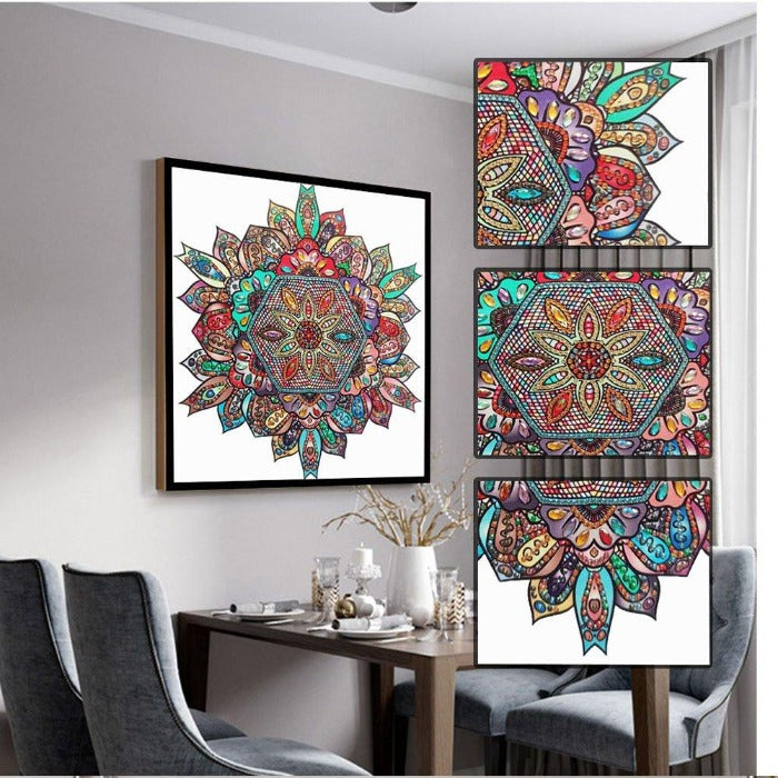 Diamond Painting DIY 5D Special Shape Rhinestone Crystal Rhinestone Mandala