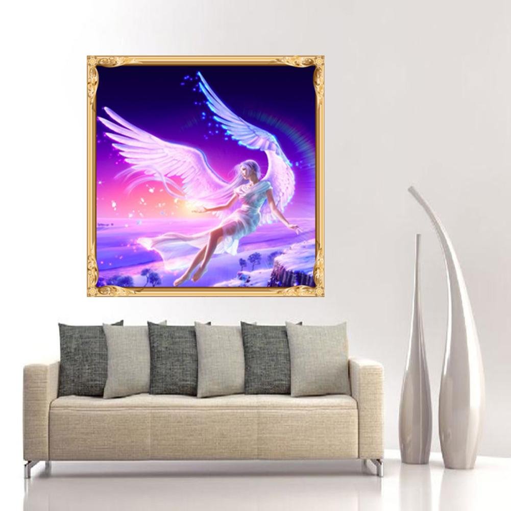5D DIY Diamond Painting Kit - Full Round - Angel A