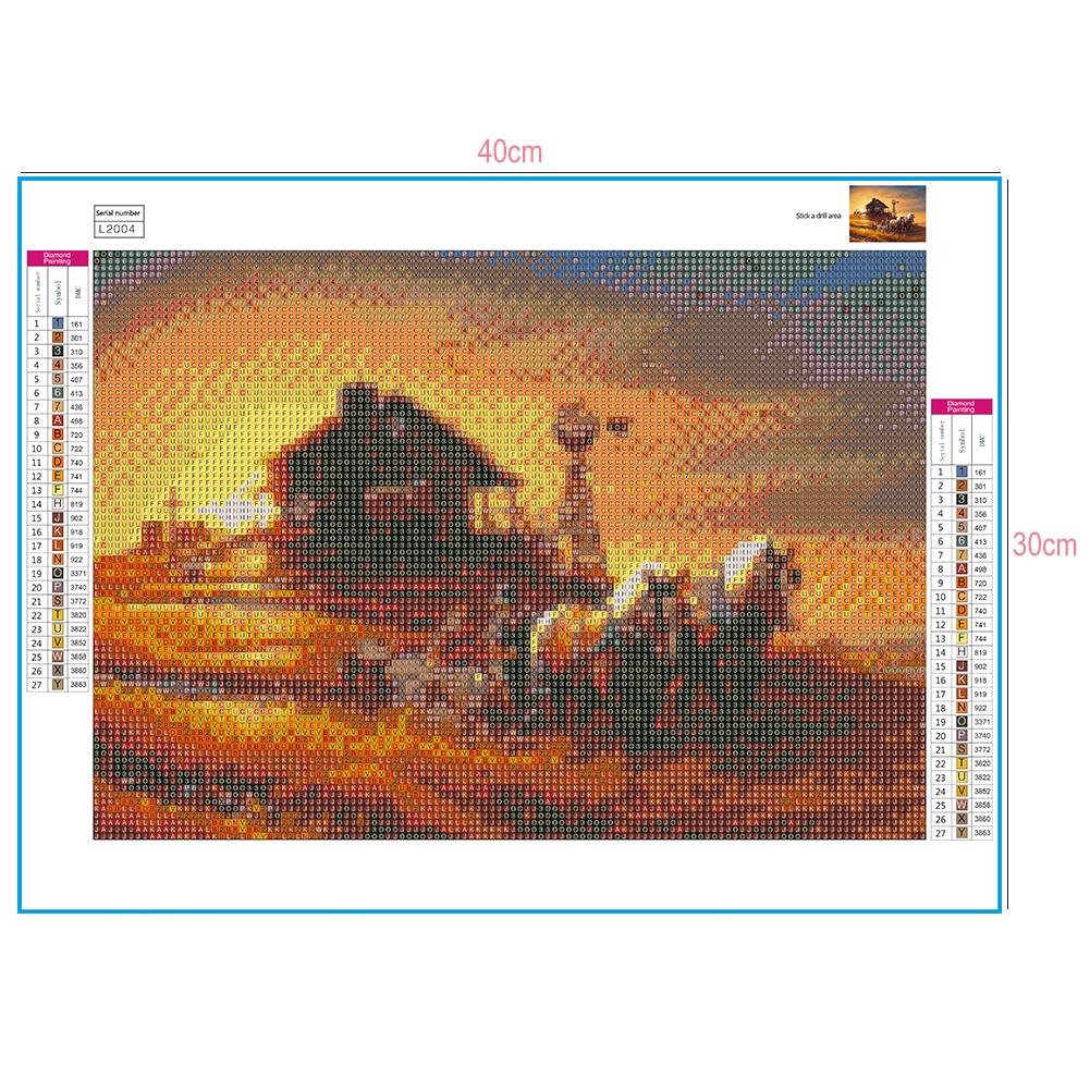 Diamond Painting - Full Round - Sunset