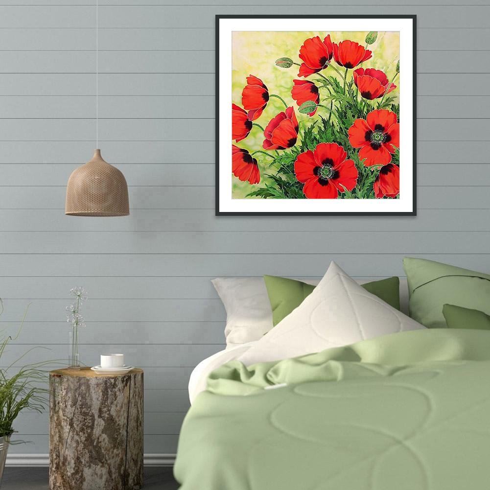 Diamond Painting - Full Round - Flowers E