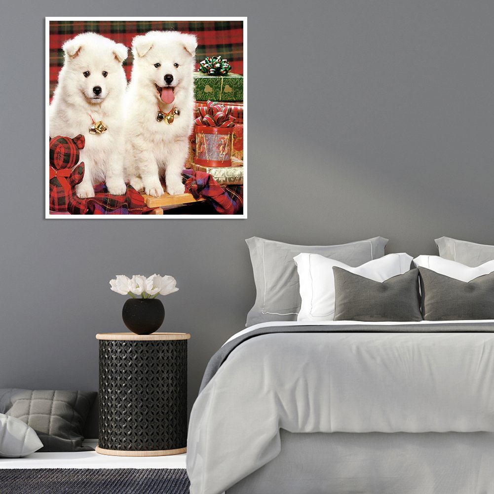Diamond Painting -Full Round - Dogs