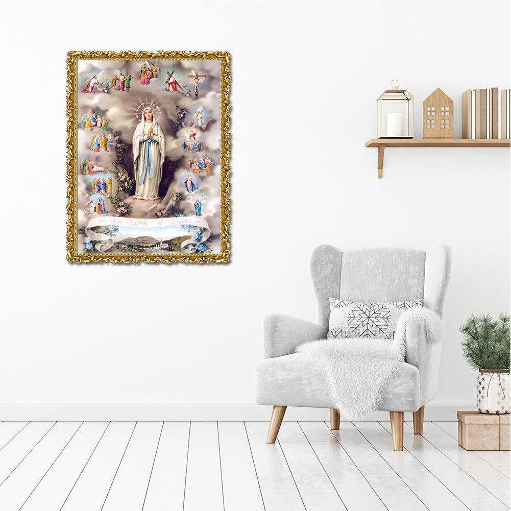 Pintura Diamante - Rodada Completa - Religião