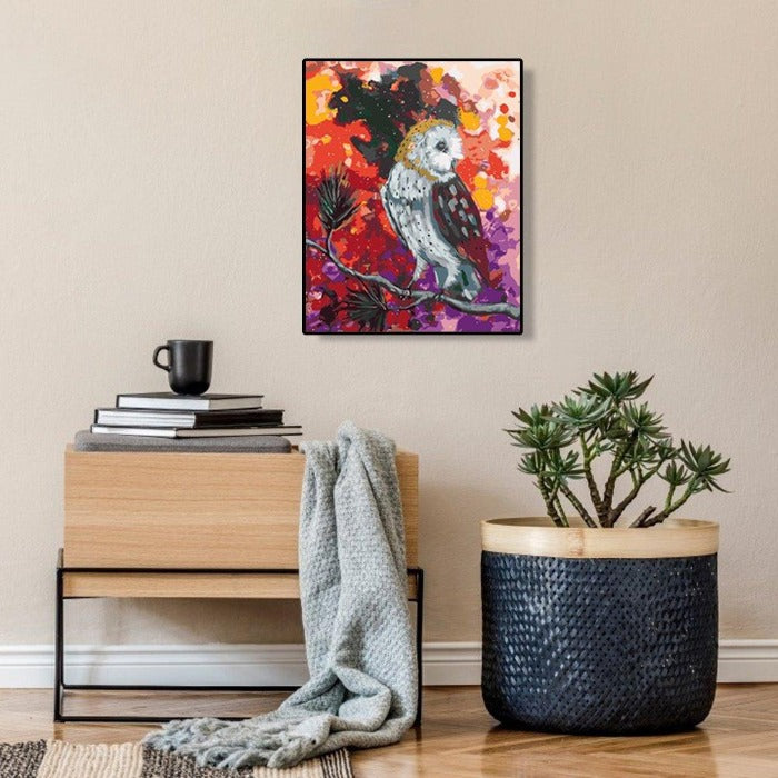 Digital Animal Bird Oil Painting By Numbers Kits Wall Picture Craft DIY Home Decor
