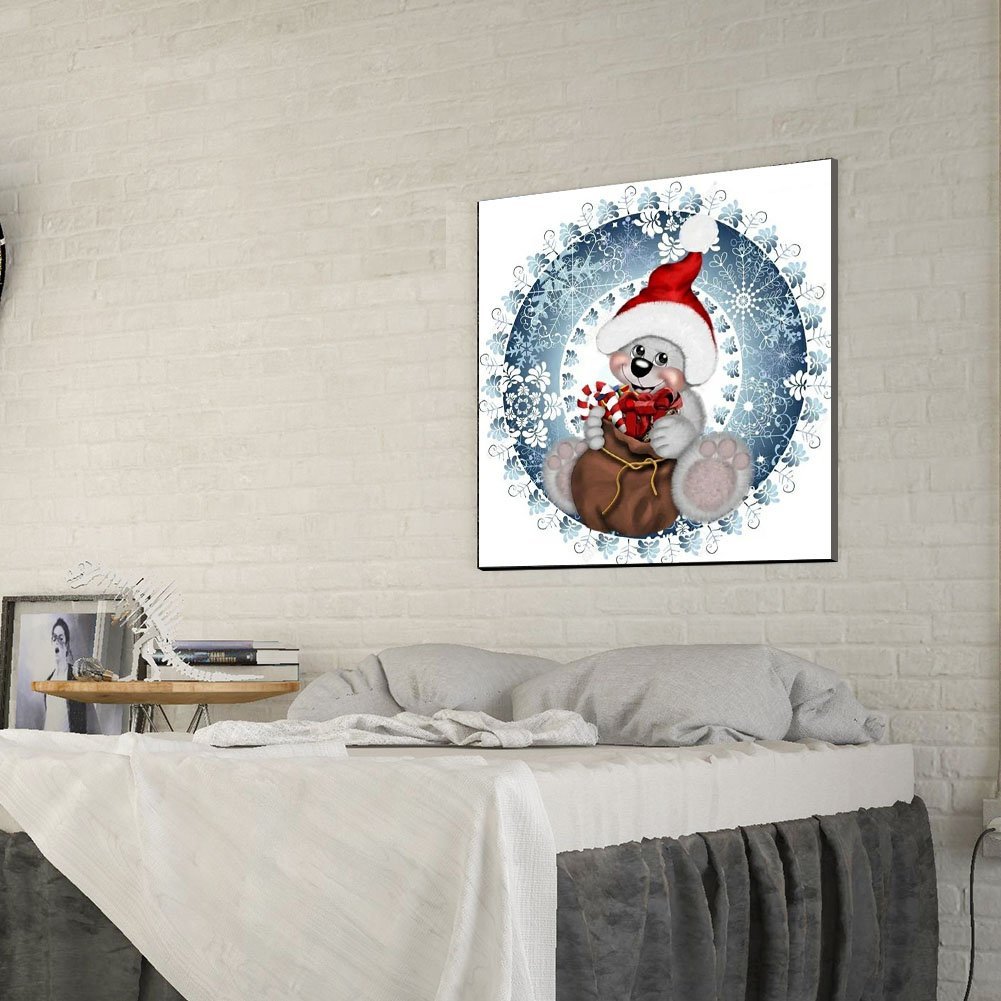Diamond Painting - Full Round - Cute Bear