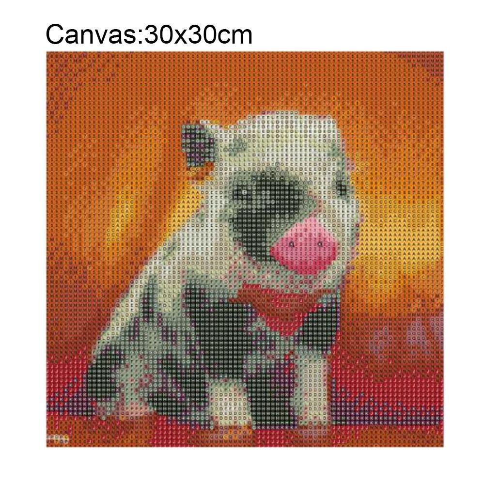 Diamond Painting - Full Round - Pig 1
