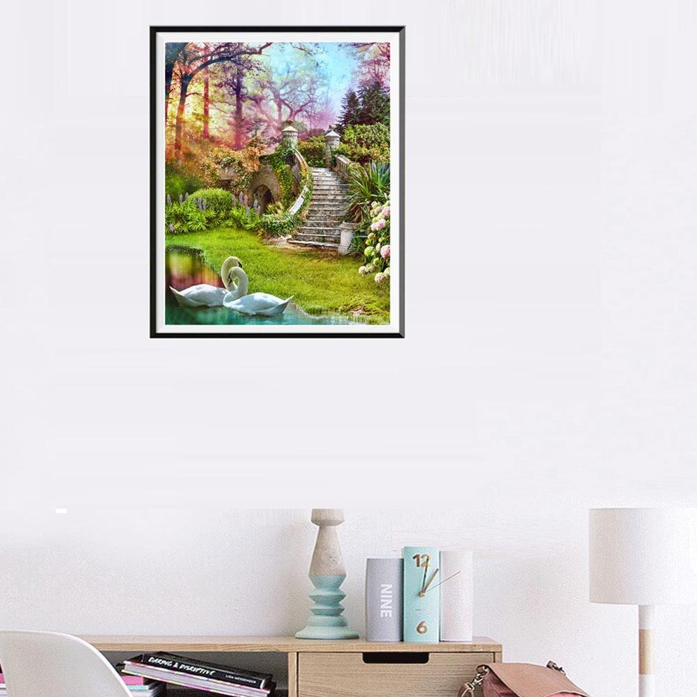 Diamond Painting - Full Round - Fantasy Bridge