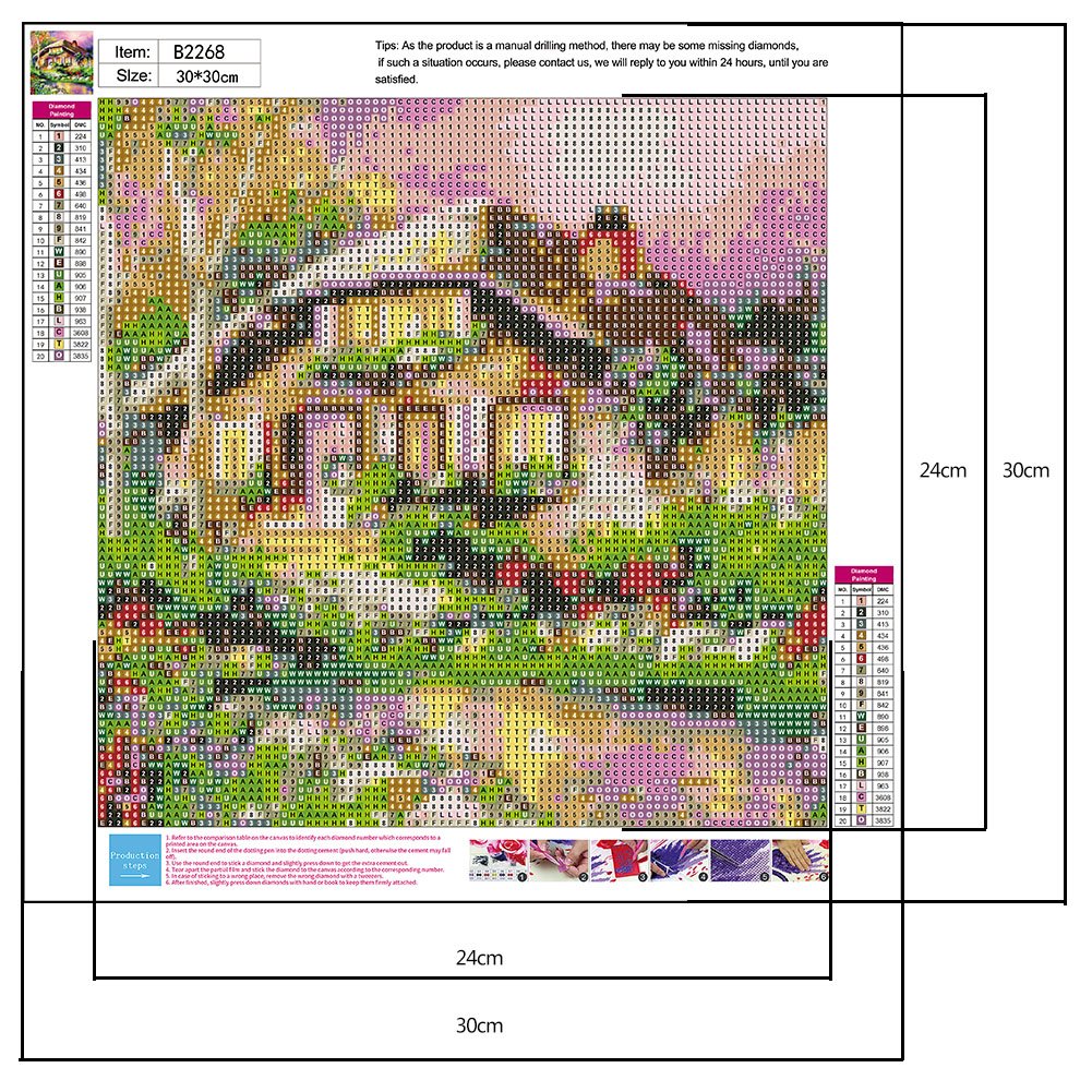 Diamond Painting - Full Round - Beautiful House B