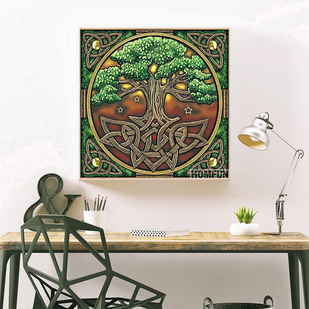 5D Diamond Painting Kit - Full Round - Tree