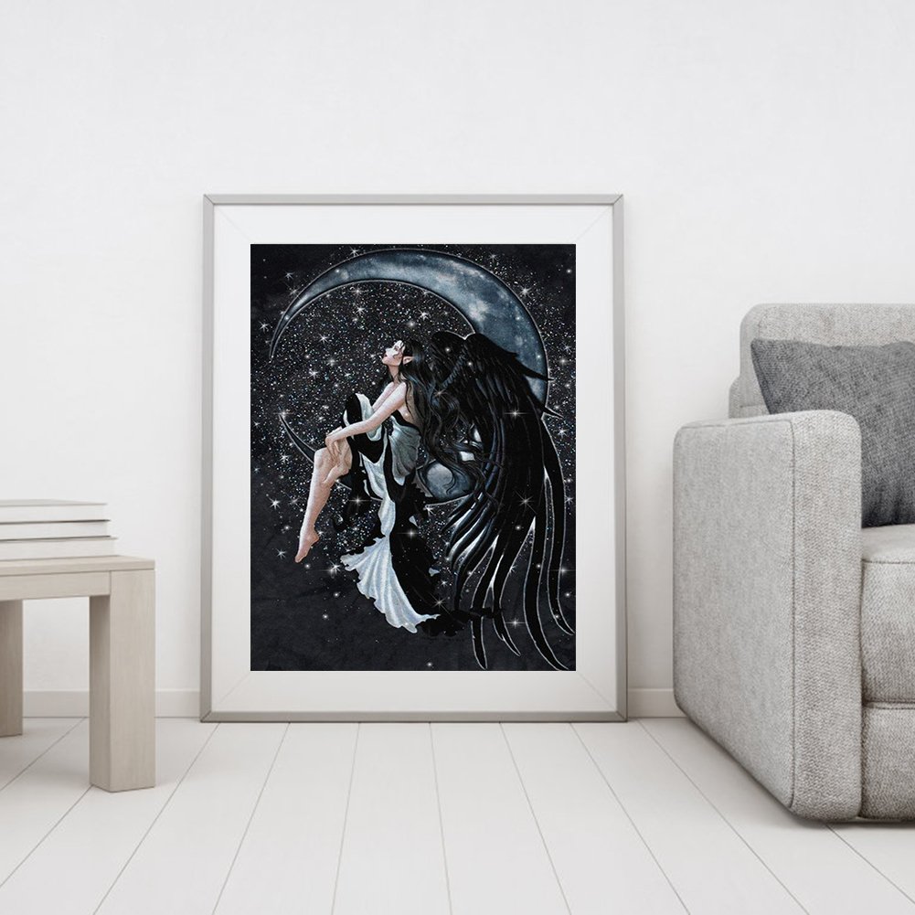 11ct Stamped Cross Stitch - Dark Angel (40*50cm)