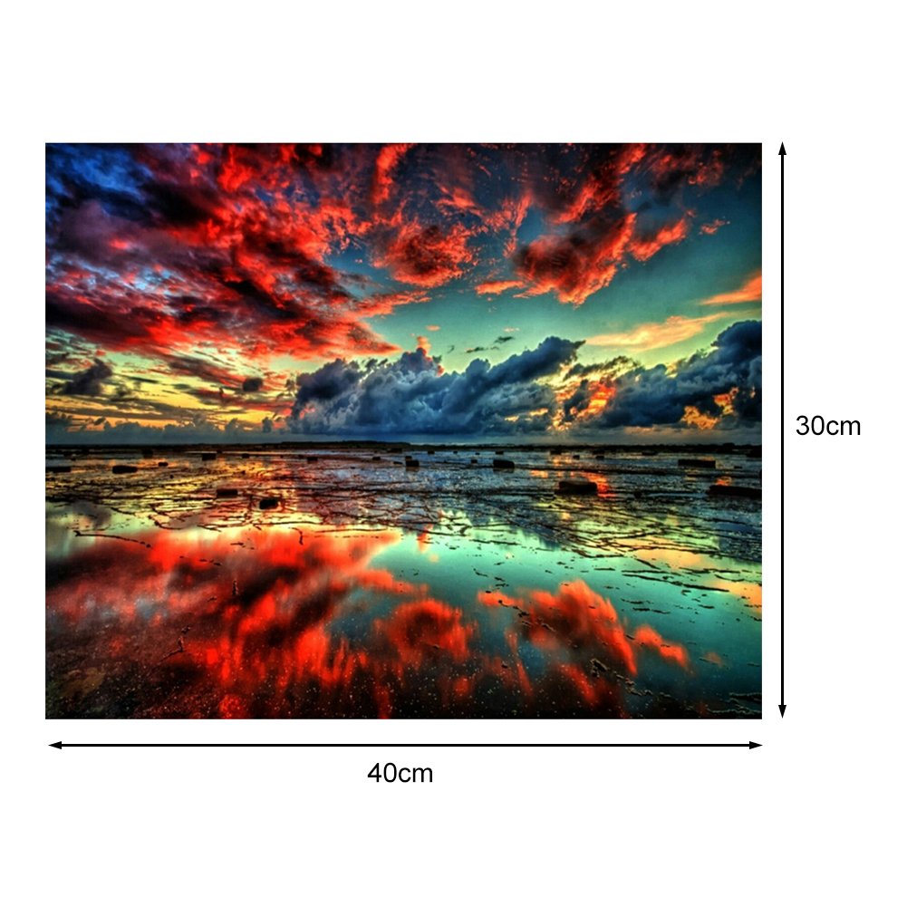 Paint By Number - Oil Painting - Sky Sunset (40*30cm)