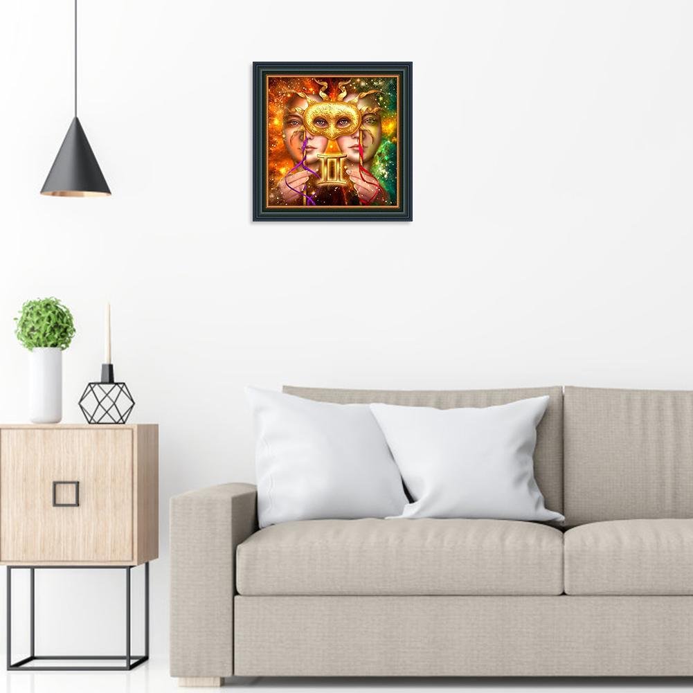Diamond Painting - Full Round - Gemini