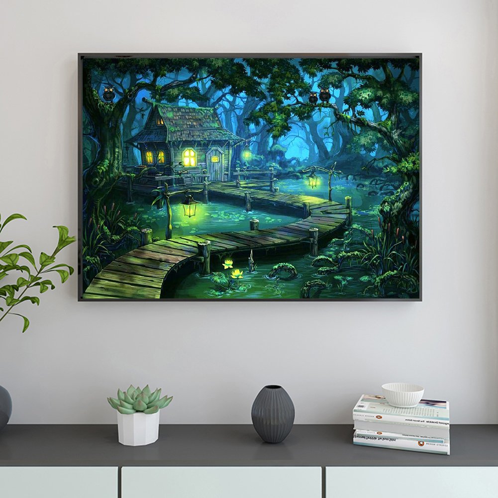 Diamond Painting - Full Round - Quiet Night
