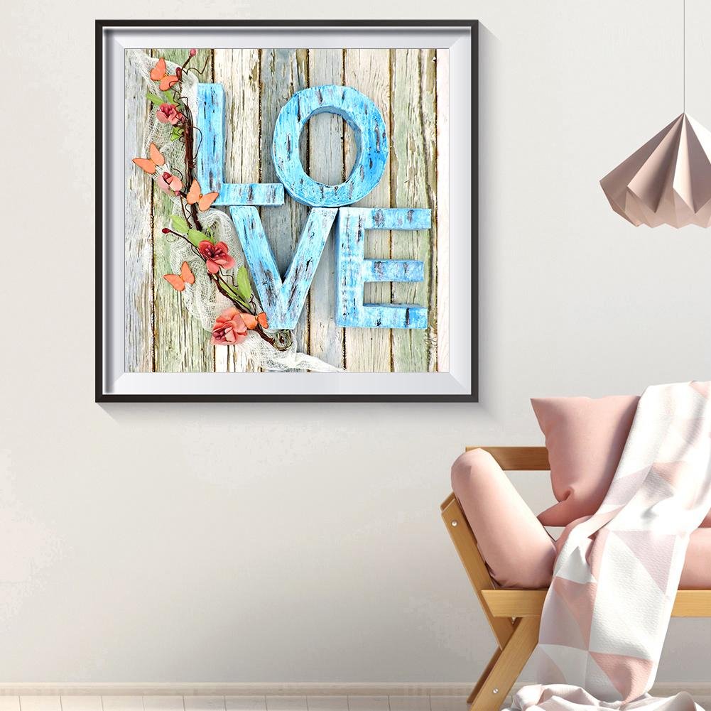 Diamond Painting - Full Round - Love B