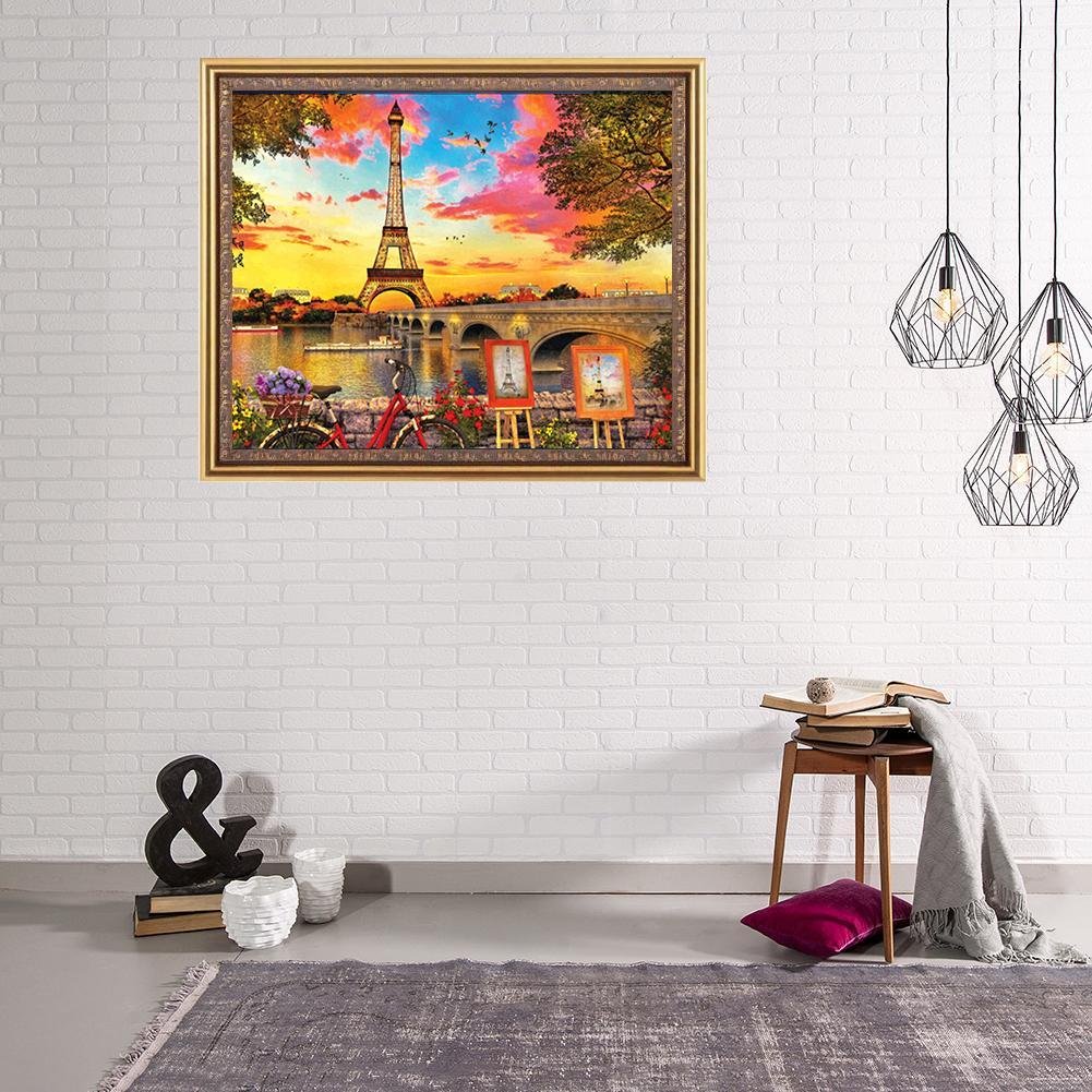 Diamond Painting - Full Round - Paris Tower