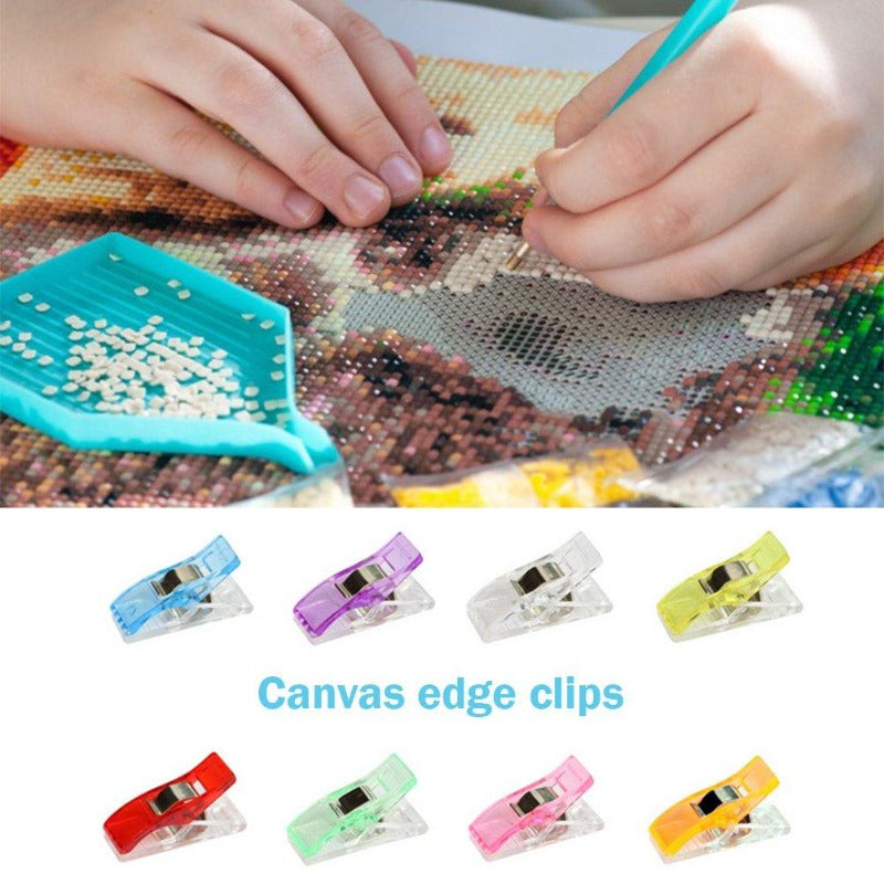 8pcs 5D Diamond Painting Patchwork Garment Clip