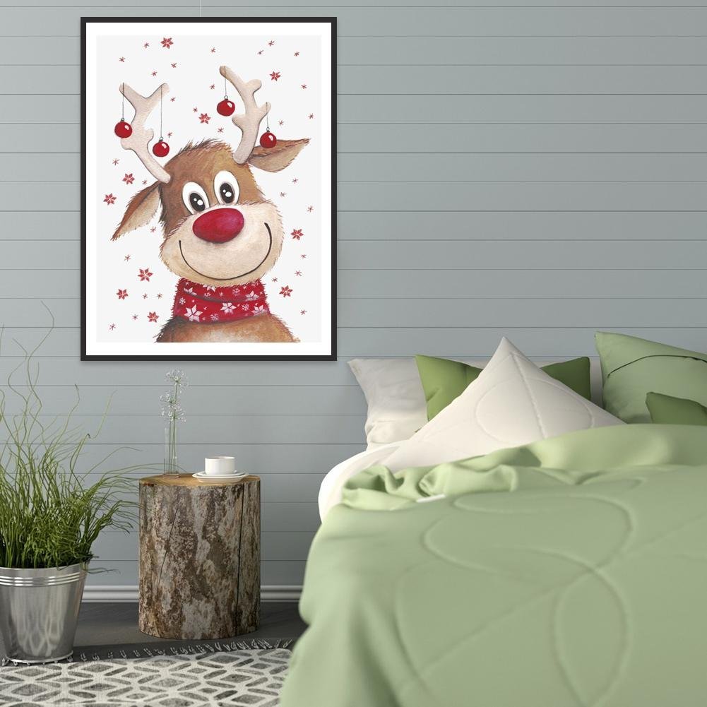 Diamond Painting - Full Round - Reindeer