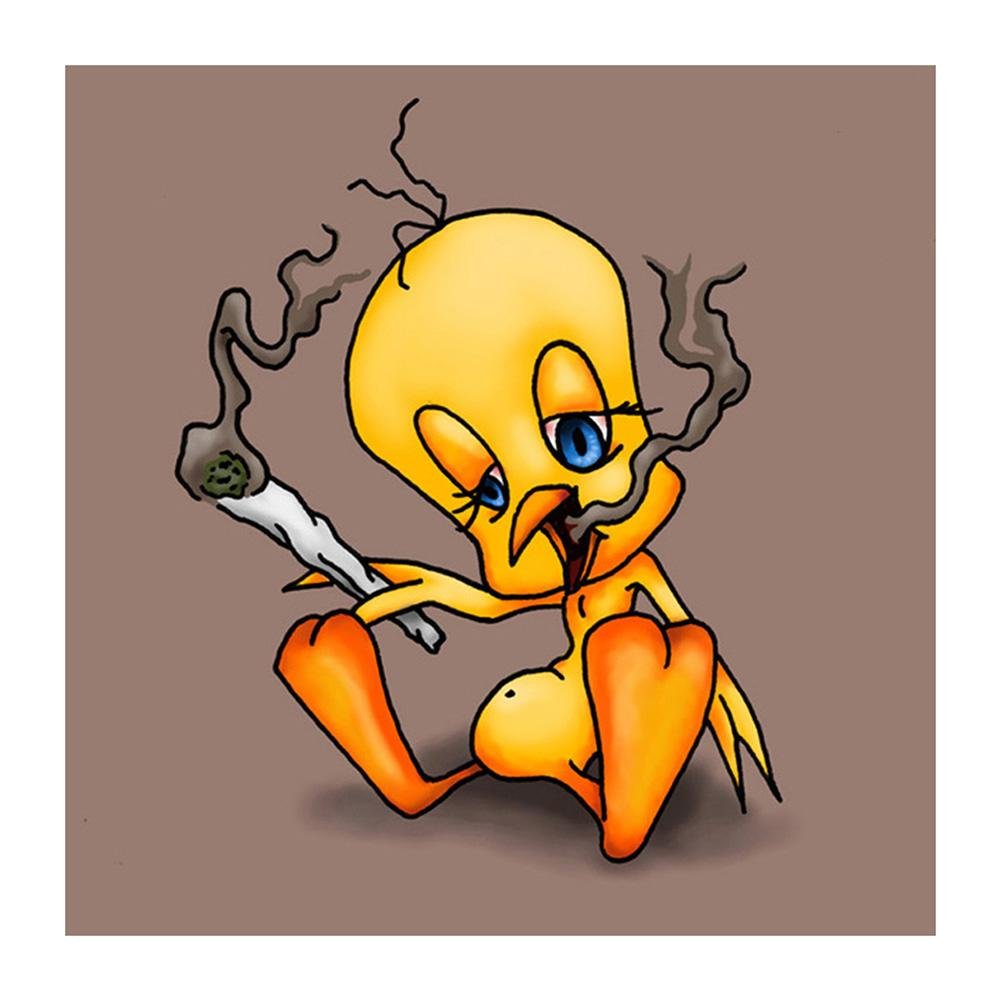 Diamond Painting - Full Round - Funny Cartoon Duck