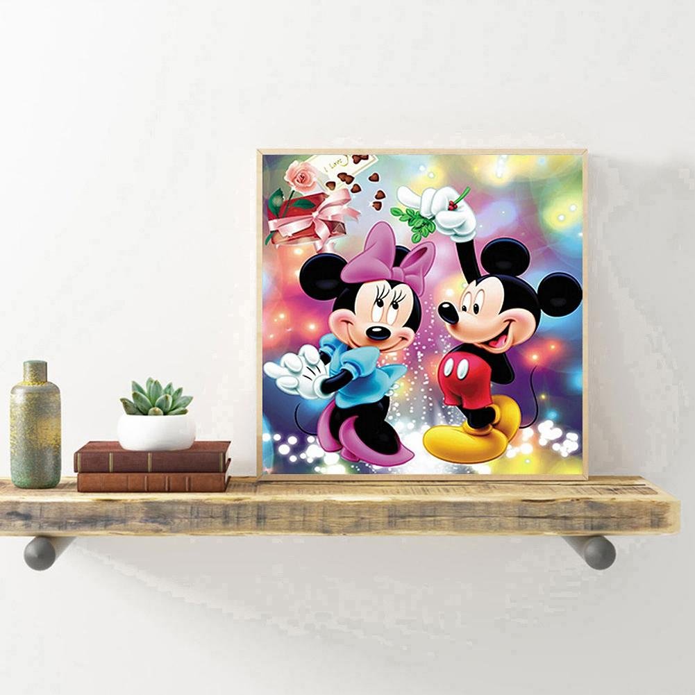 Diamond Painting - Full Round - Happy Mouse