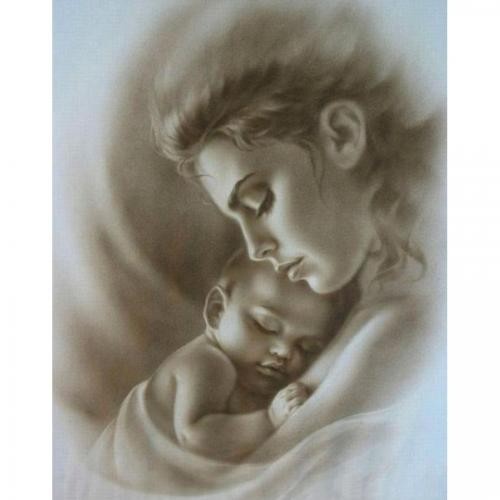 Mother's love Full Round Square Diamond Painting Kits