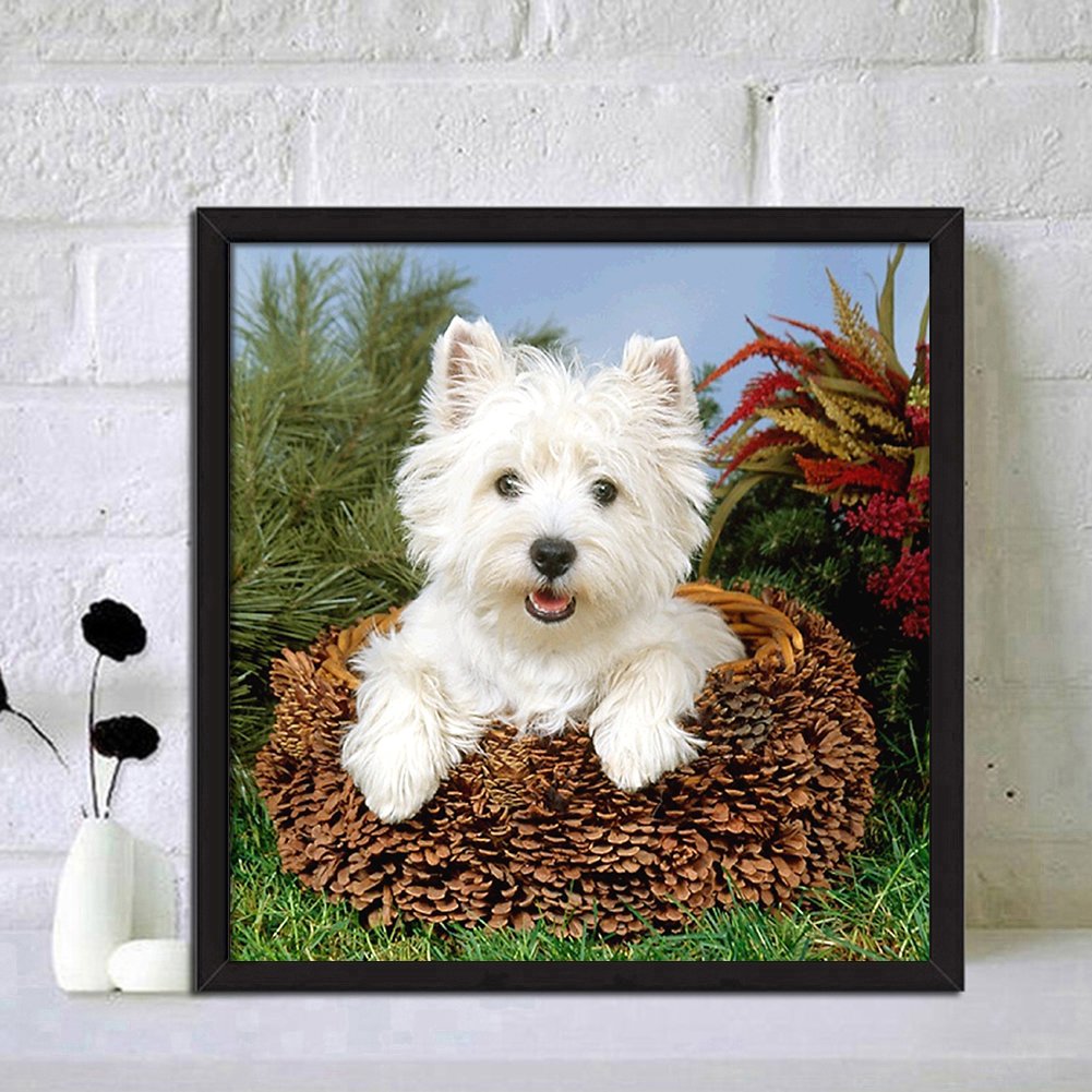 Diamond Painting - Full Round - Dog 2